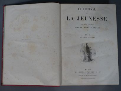 Le Journal de Jeunesse, 11 volumes. Le Journal de la Jeunesse, Hebdomadaire illustré,...