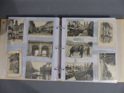 Un album de 350 cartes postales anciennes, France. Un album de 350 cartes postales...