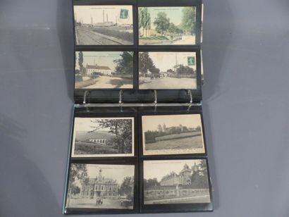 Un album de 160 cartes postales anciennes de Saone Un album de 160 cartes postales...