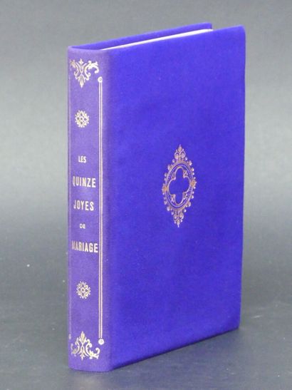 Jean GRADASSI, Texte et illustrations, Les Quinze Joyes de Mariage. Jean GRADASSI...