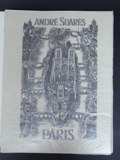 André SUARES, Paris, ill. par DECARIS. André SUARES, Paris, illustré de 38 burins...