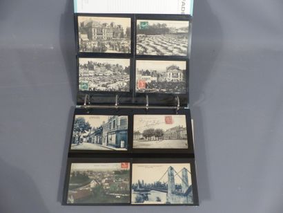 Un album de 160 cartes postales anciennes de Saone Un album de 160 cartes postales...