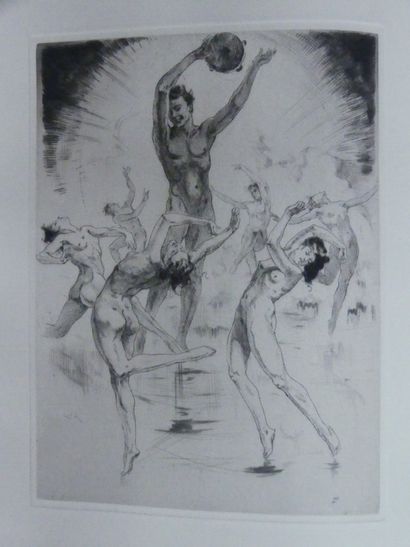 André BILLY, Ill. LOBEL-RICHE, Visions de Danse. André BILLY, Visions de Danse, Illustré...