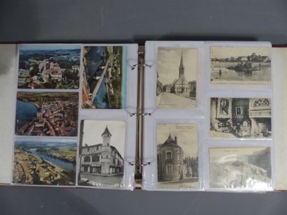 Un album de 270 cartes postales principalement anc Un album de 270 cartes postales...