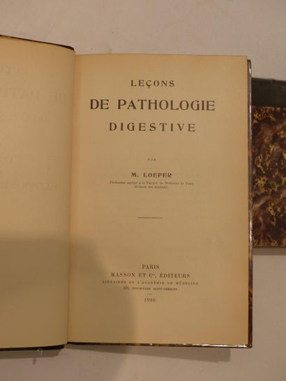 LOEPER, Leçons de pathologhie digestive LOEPER, Leçons de pathologhie digestive,...
