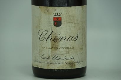 null 2 bouteilles de vin:

1 bouteille de Chénas 1969 Emile Chandesais

1 bouteille...