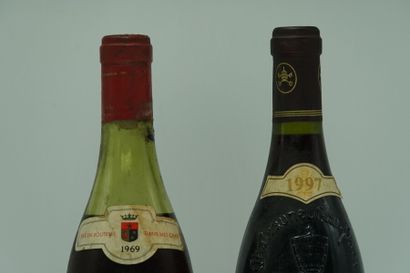 null 2 bouteilles de vin:

1 bouteille de Chénas 1969 Emile Chandesais

1 bouteille...