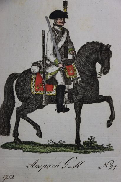  SCHEMA ALLER UNIFORM der Kaiserl. Königl. Kriesvölkern. Wienn, Artaria Compay, 1791....