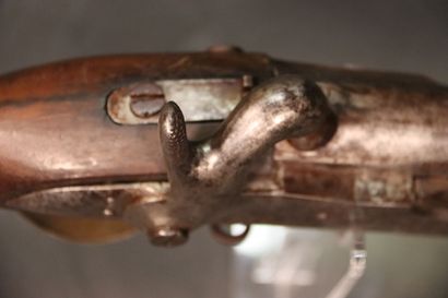 null Fusil modèle 1822 T10, platine marquée Saint-Étienne. Garniture en bronze. Longueur...