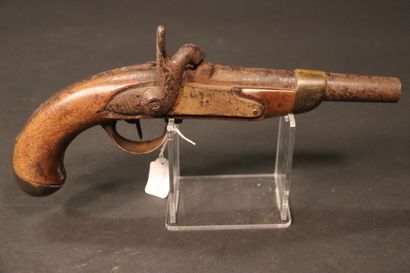 Pistolet modèle 1822. Tbis. Platine illisible,...