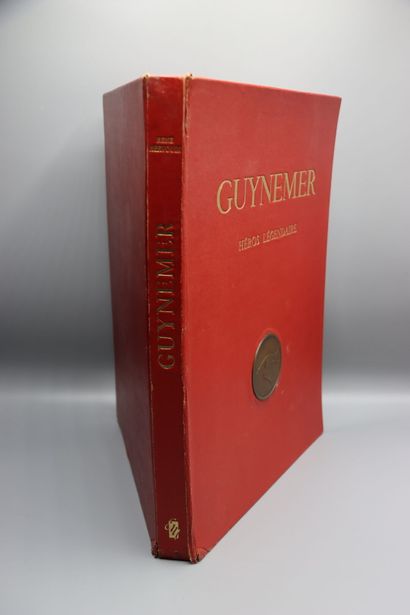  [GUYNEMER] - HERVOUIN (René). Guynemer Héros légendaire. Paris, Editions Monceau,...