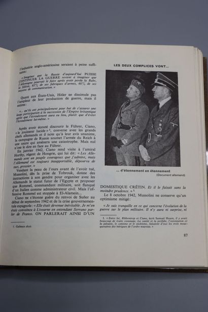  Jean Galtier-Boissière, HISTOIRE DE LA GUERRE 1939/1945, avec la collaboration de...