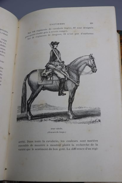  CHOPPIN (Capitaine Henri). La Cavalerie Française. Paris, Garnier Frères, 1893....