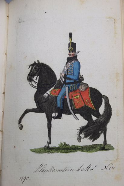  SCHEMA ALLER UNIFORM der Kaiserl. Königl. Kriesvölkern. Wienn, Artaria Compay, 1791....