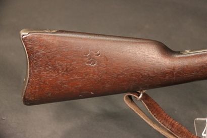 null Fusil Remington, modèle Rolling Block. 1 coups, calibre .43'' (env.). Canon...