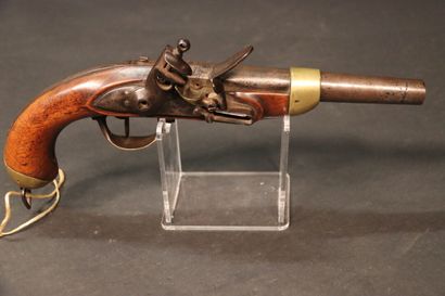 Pistolet réglementaire. Modèle 1816. Platine...