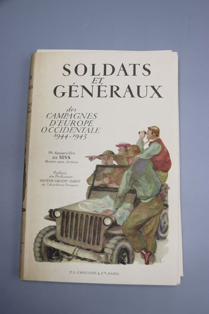null Soldats et Généraux des Compagnies d'Europe Occidentale, 1944-1945. Paris, PA...