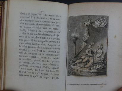 ZADIG ou la Destinée par M. de VOLTAIRE, 1799. VOLTAIRE, ZADIG ou La Destinée, Histoire...