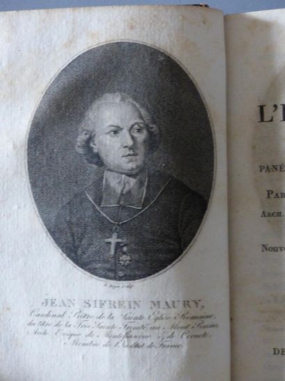 Le Cardinal MAURY, Essai sur l'Eloquence de la Chaire, 1810. Le Cardinal MAURY, Essai...