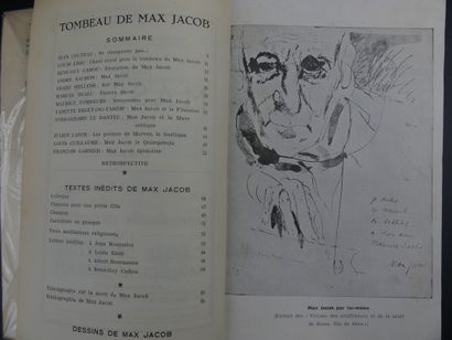 Max JACOB : Le Mail, Max Jacob ou le poète de Saint-Benoît & Simoun, Tombeau de Max...