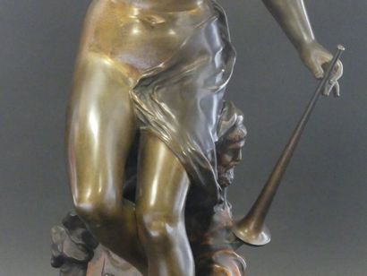 GAUDEZ Adrien Etienne GAUDEZ (1845-1902)

Gloire au travail.

Epreuve en bronze à...
