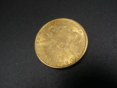 null Une pièce de 20 dollars en Or USA Liberty , 1897, Poids 33g
