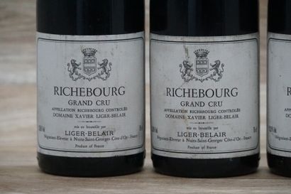 null 4 bottles of Richebourg Grand Cru 1993 domaine Xavier Liger-Belair

levels 3...