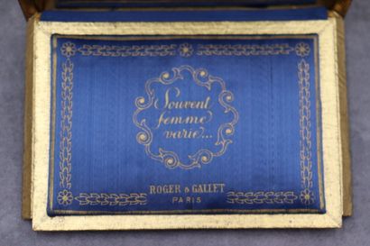 ROGER & GALLET Paris. ROGER & GALLET Paris. Parfum "Souvent femme varie", flacon...