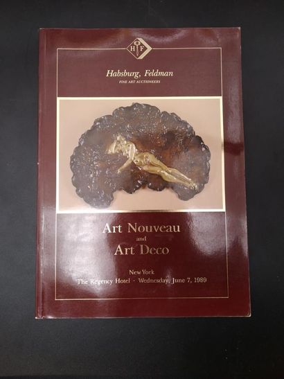 null Habsbourg & Feldman , 1989. 7 catalogues de vente Habsburg Feldman, Art nouveau...