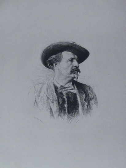 null Frédéric MISTRAL (1830-1914), MIREILLE, Poème provençal Illustré de 25 Eaux-fortes...