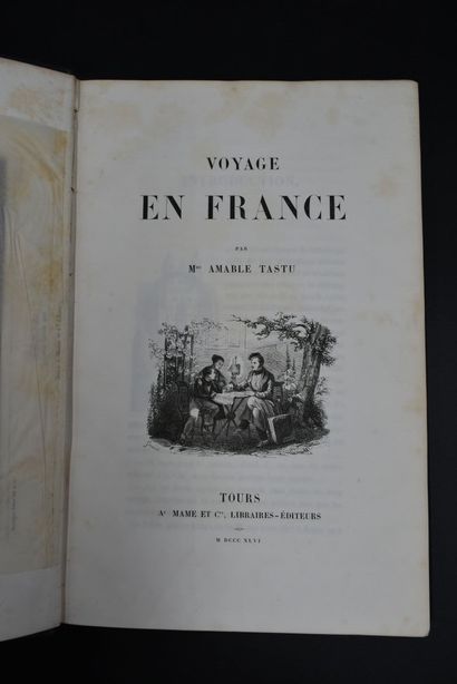 null AMABLE TASTU , Mme (195-1885), VOYAGE EN FRANCE, Editiion Originale

In-8 620...