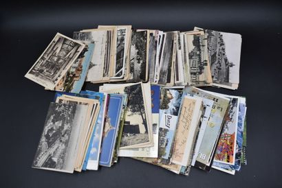 null CARTES POSTALES : Un carton de cartes postales anciennes et modernes : animations...
