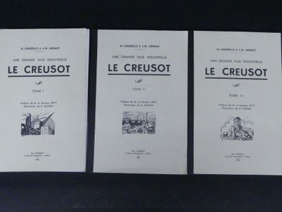 [Saône et Loire] LE CREUSOT [Saône et Loire] LE CREUSOT, Réunion de 4 ouvrages :

-...
