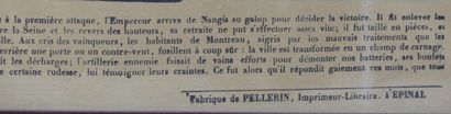 null Imagerie Pellerin à EPINAL. Napoléon à Montereau & Napoléon aux pyramides. Paires...