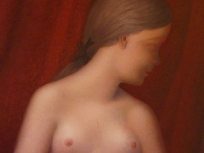 Aloïs OTTH (1880-1968), Jeune fille nue. Aloïs OTTH (1880-1968), Jeune fille nue,...