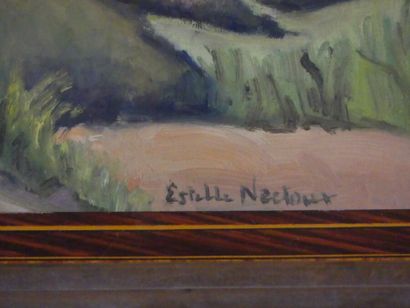 Estelle NECTOUX (1905-1995), Paysage du Morvan Estelle NECTOUX (1905-1995), Paysage...