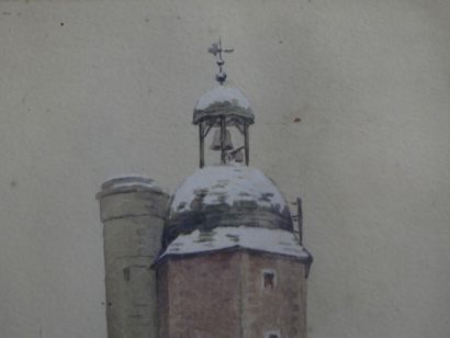 G. GUILLEMIN, Tour de l'horloge à Autun G. GUILLEMIN, Tour de l'horloge à Autun,...