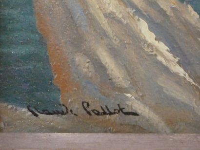 Claude PALLOT, Rochers en bord de mer Claude PALLOT (1901-1987), Rochers en bord...