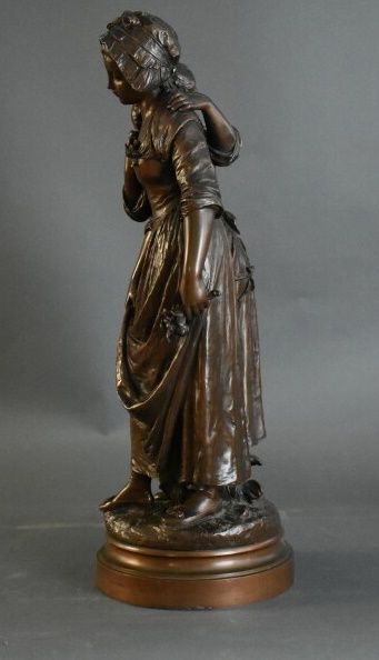 Hippolyte François MOREAU (1832-1927), Bronze. Hippolyte François MOREAU (1832-1927),...