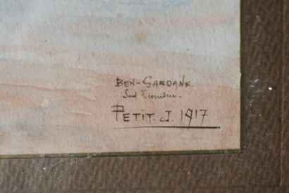 PETIT J. 1917 Ecole du XXe siècle PETIT J, 1.917 École du XXe siècle. Paysage d'un...