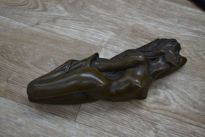 null Lot d'objets en bronze dont MAX LE VERRIER, sculpture de danseuse, sculpture...