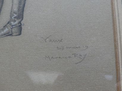 Maurice RAY, Homme au chapeau et bottes de cuir Maurice RAY (1863-1938), Homme au...
