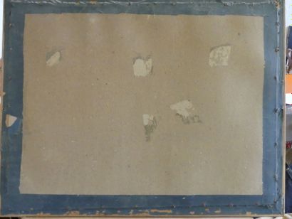 MARINE Ecole du XIXème siècle, Marine, pastel sur papier. Dimensions à vue : 46 x...