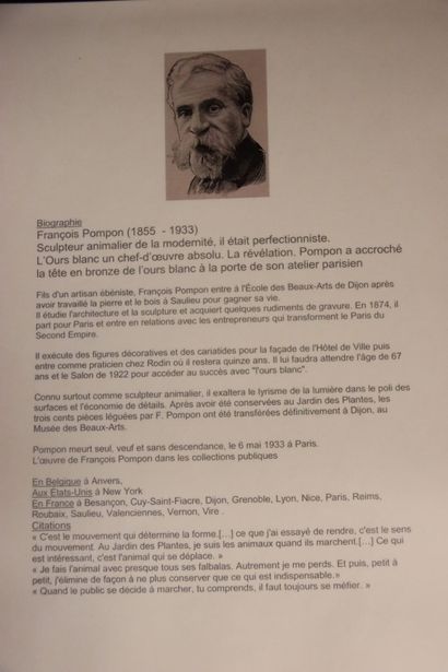 null "TOY, BOSTON TERRIER" D'APRÈS POMPON F. 

D'après François POMPON (1855-1933),...