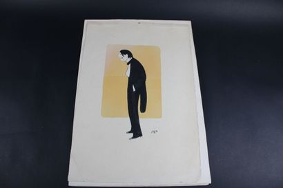 null [DESSIN], SEM (1863-1934). Ensemble de 10 lithographies rehaussées de couleurs...