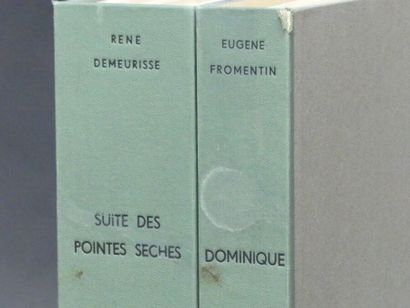 null [DESSIN], Eugène FROMENTIN (1820-1876), DOMINIQUE, Illustré de pointes-sèches...