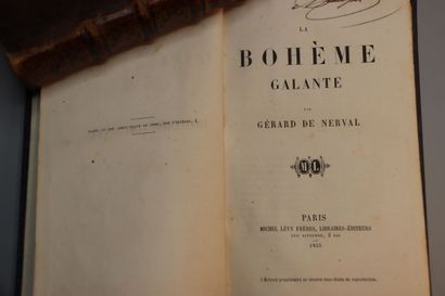 null NERVAL (Gérard,de), La Bohême Galante Paris, Michel Levy, 1855.



RARE Edition...