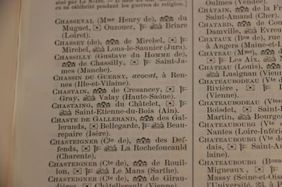 null COLLECTIF. Annuaire des Châteaux et des Départements. 40000 noms & adresse de...