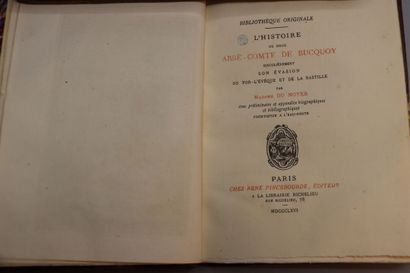 null DU NOYER (Madame). L'Histoire du Sieur Abbé-Comte de Bucquoy. Singulièrement...