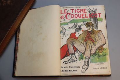 null HIRSCH (Charles-Henry). Le Tigre et le Coquelicot. Paris, Librairie universelle,...